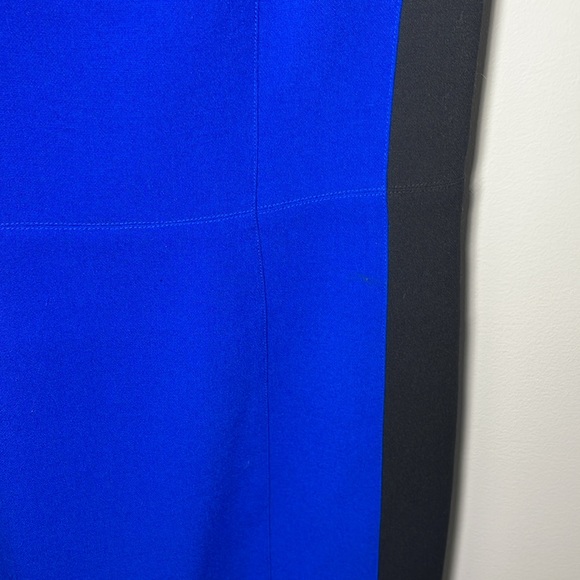 Cache Black & Blue Color Blocking Dress - Women’s Size 10 - Picture 4 of 10